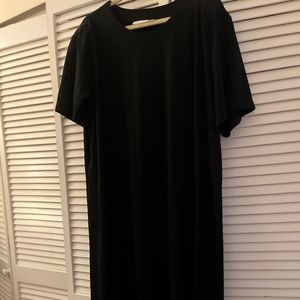 Susan Graver Black Shift plus 3x